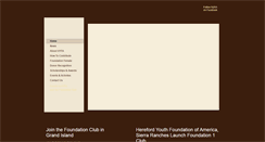 Desktop Screenshot of herefordyouthfoundation.org
